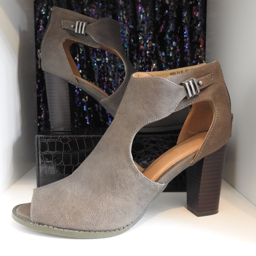 Peep Toe Booties